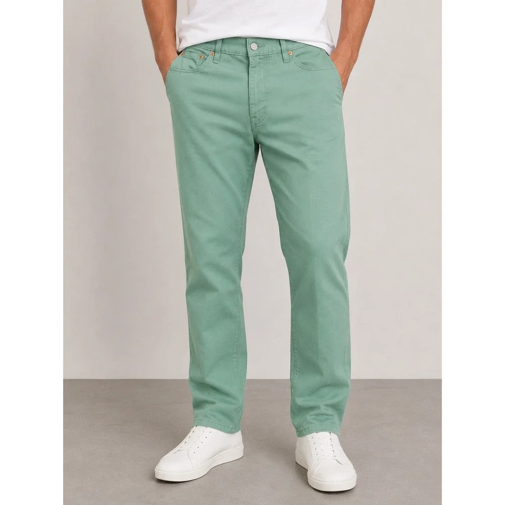 Levis 511 Slim Fit Pants Mens 31x30 Mint Green Twill Chino Jeans 04511-5120